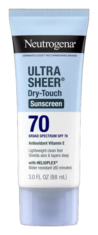 Neutrogena Ultra Sheer Dry-Touch Sunscreen Broad Spectrum SPF 70