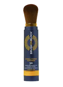 Brush On Block Touch Of Tan Mineral Powder Sunscreen SPF 30