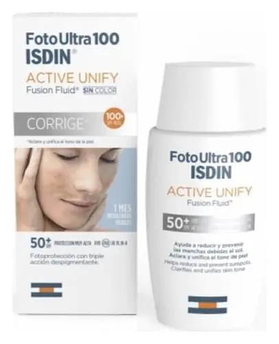 ISDIN Foto Ultra 100 Active Unify Fusion Fluid SPF 50+