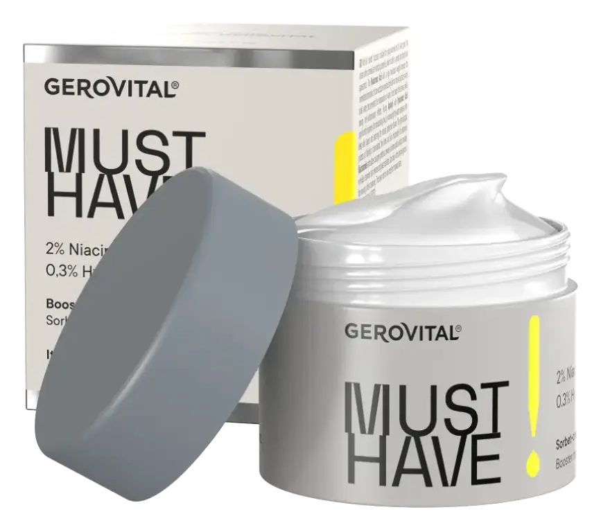 Gerovital Sorbet-Cream Booster Hydration With 2% Niacinamide