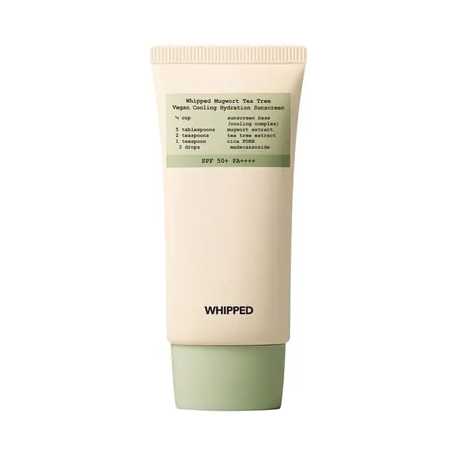 Whipped Mugwort Tea Tree Vegan Cooling Hydration Sunscreen