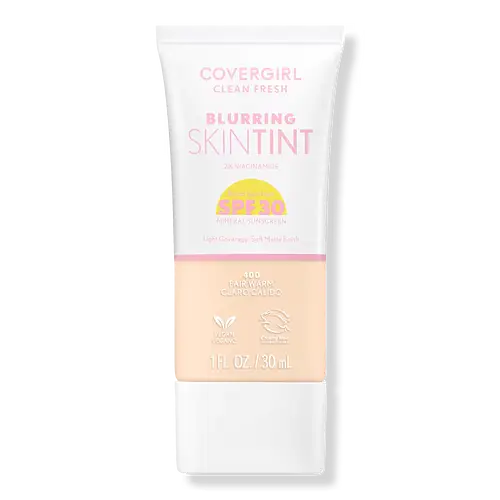 Covergirl Clean Fresh Blurring Skin Tint SPF 30 400 Fair Warm