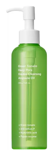Sungboon Editor Green Tomato Deep Pore Double Cleansing Ampoule Oil