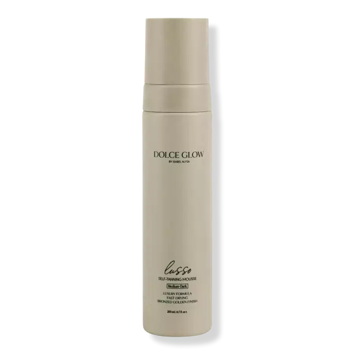 Dolce Glow Lusso Self-Tanning Mousse in Medium to Dark
