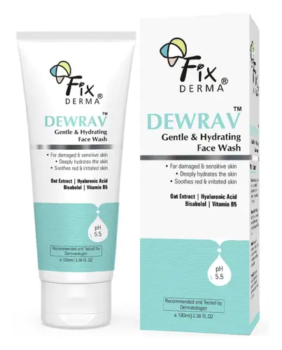 Fixderma Skincare Dewrav Gentle & Hydrating Face Wash