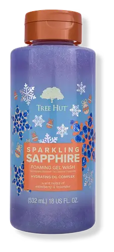 Tree Hut Foaming Gel Wash Sparkling Sapphire