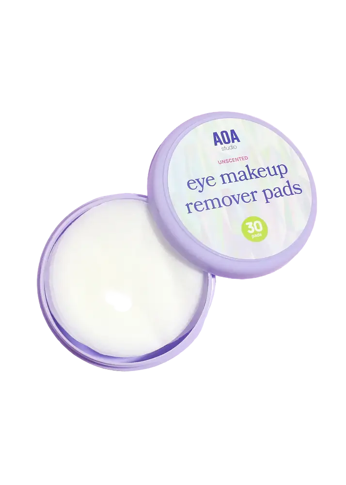 AOA Skin Eye Makeup Remover Pads Unscented