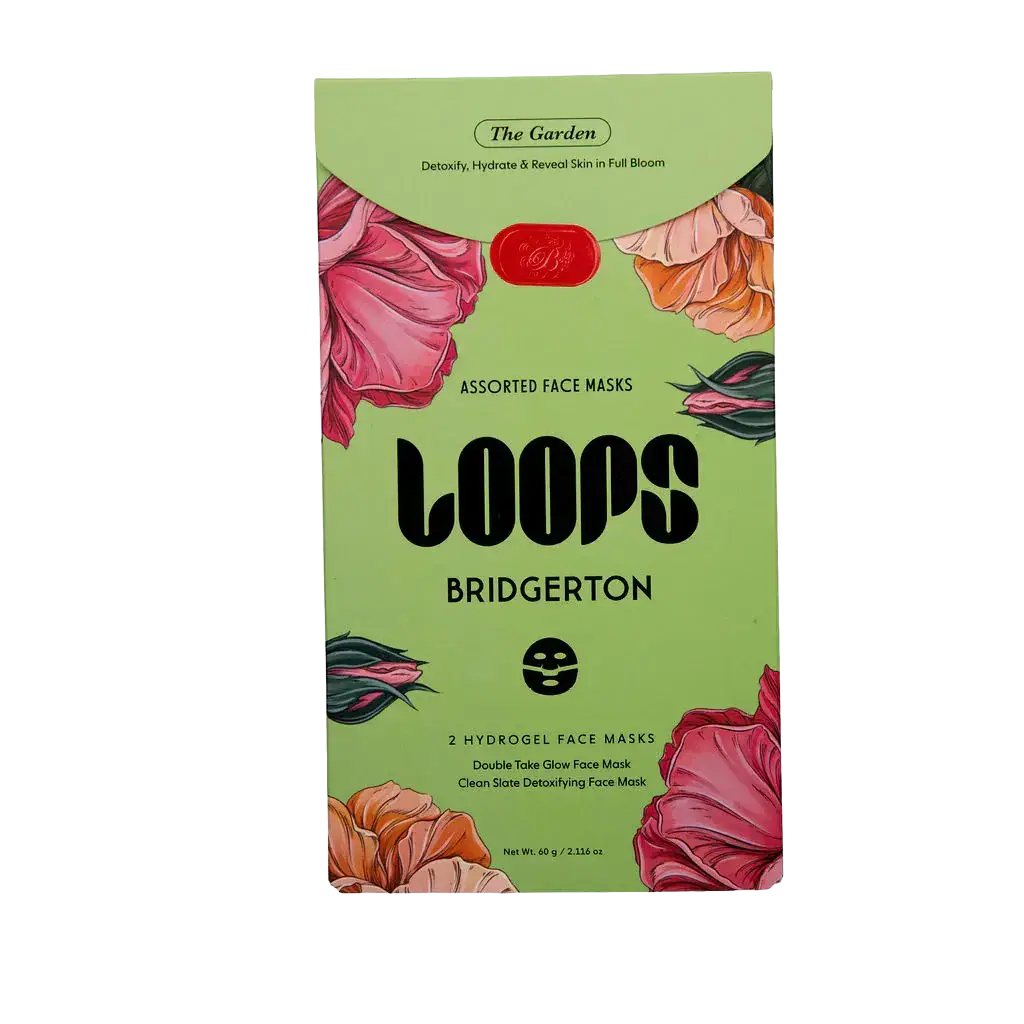 Loops Loops X Bridgerton: The Garden Hydrogel Face Masks