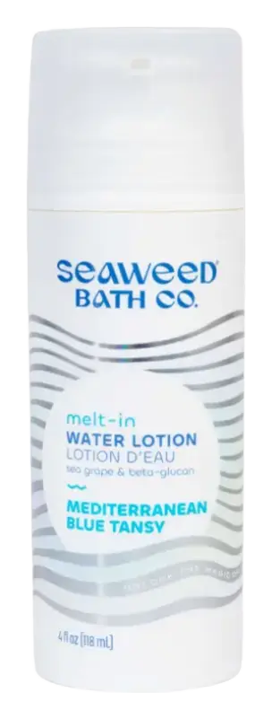 Seaweed Bath Co. Melt-In Water Lotion Mediterranean Blue Tansy