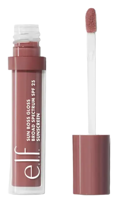 e.l.f. cosmetics Sun Boss Gloss SPF 25 It's Your Mauve