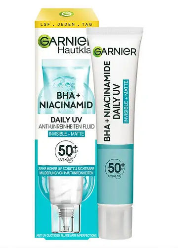 Garnier Skin Active Fluid BHA + Niaciamide LSF 50+