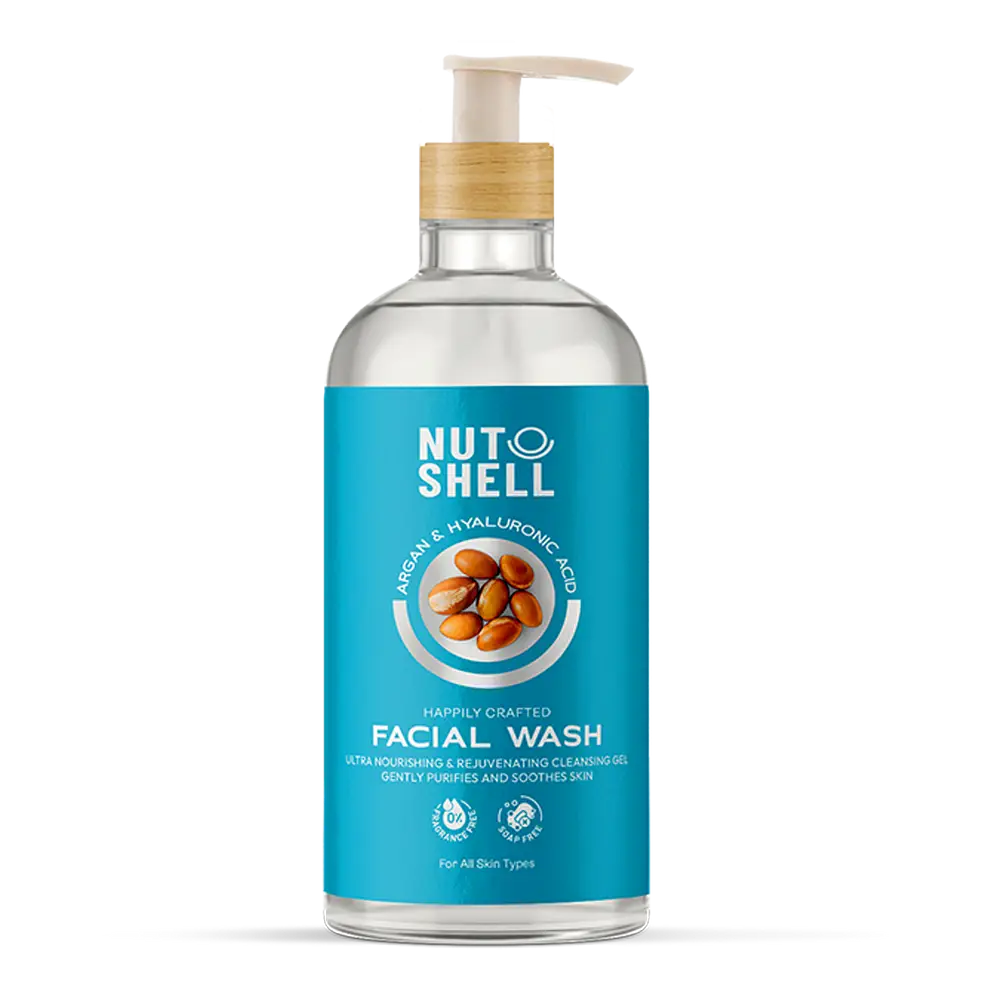 Nutshell Argan & Hyaluronic Acid Facial Wash