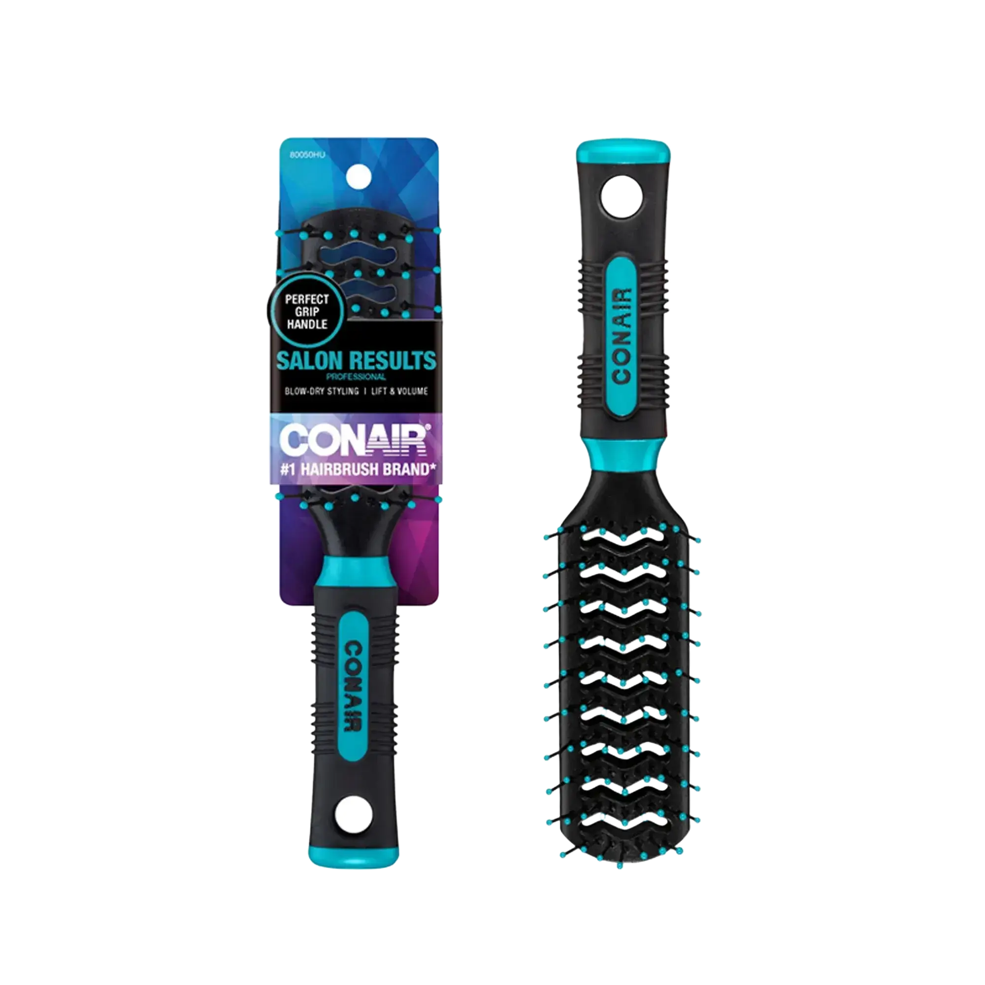Conair Grip & Lift Vented Hair Brush Blue