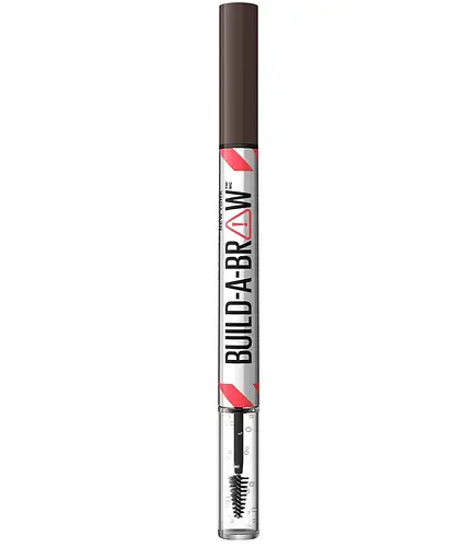 Maybelline Build-A-Brow 2-In-1 Brow Pen & Sealing Gel Deep Brown
