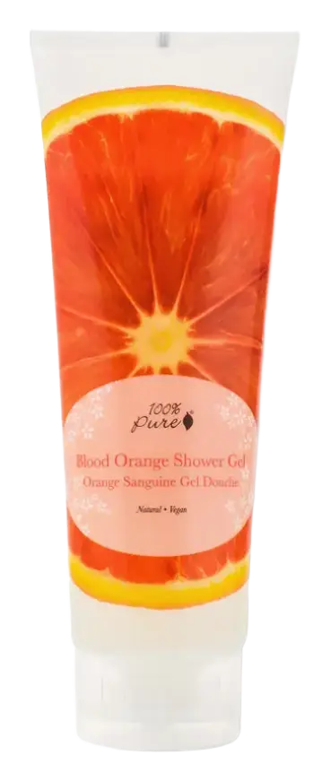 100% Pure Shower Gel Blood Orange