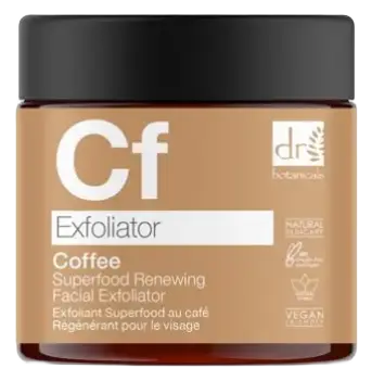 Dr Botanicals Coffee Superfood Renewing Facial Exfoliator