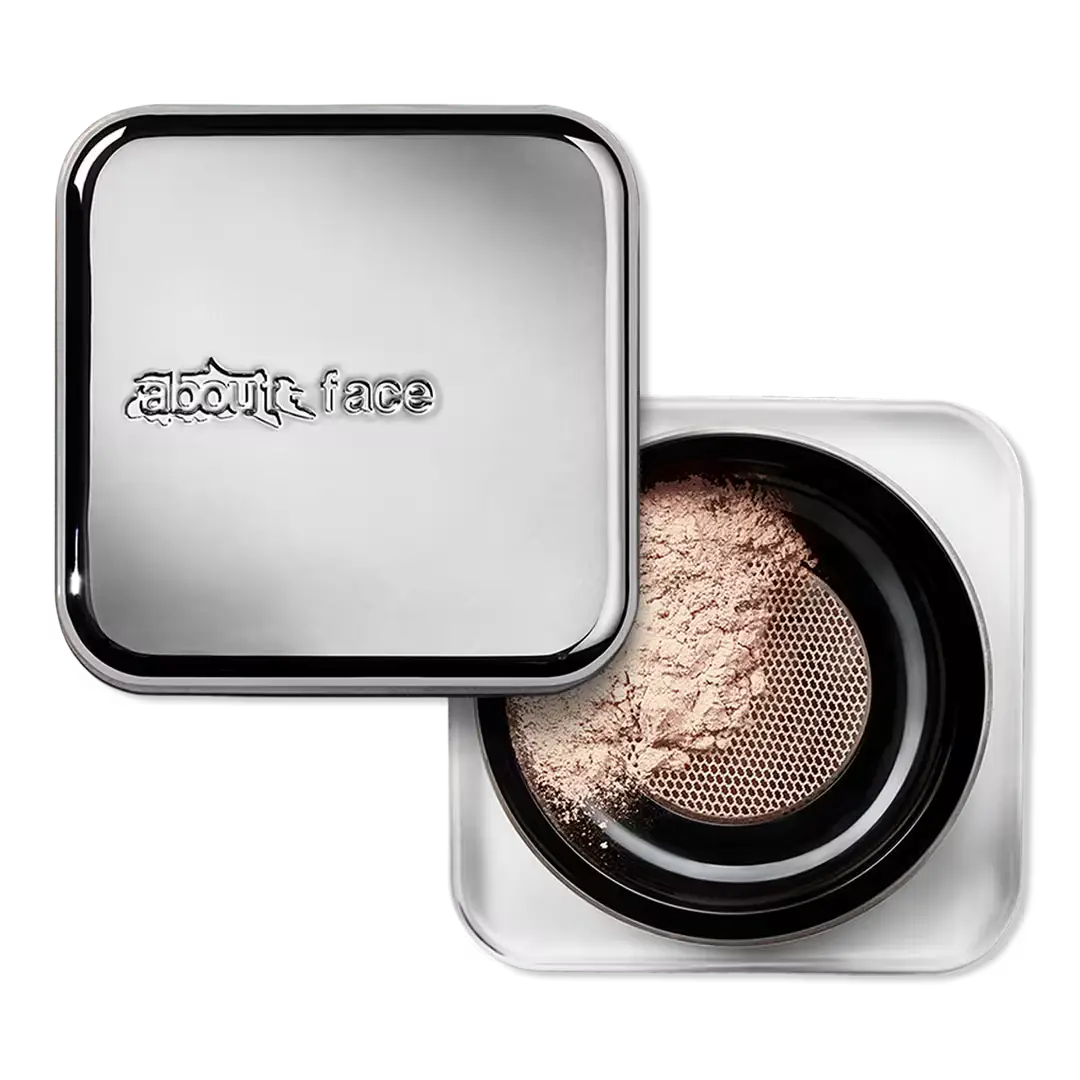 about-face Curtain Call Set & Smooth Loose Powder Bow