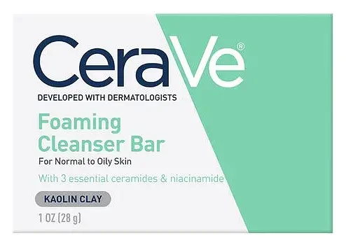 CeraVe Foaming Cleanser Bar (Normal to Oily Skin)