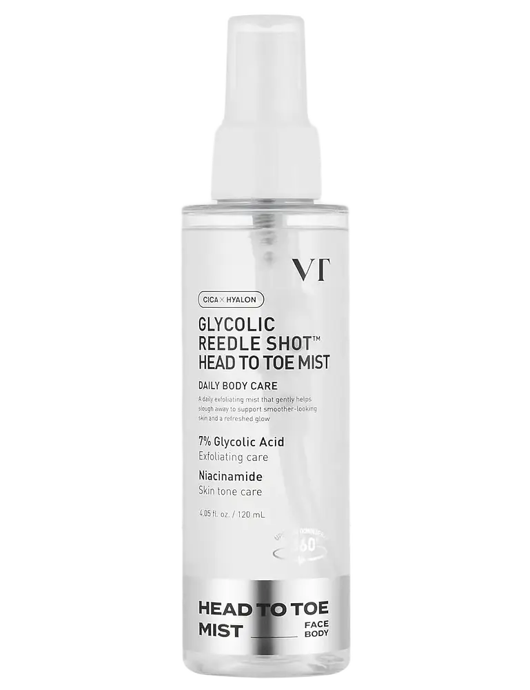 VT Cosmetics 7% Glycolic Reedle Shot Head-To-Toe Mist