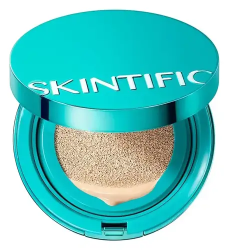 Skintific Perfect Stay Serum Matte Cushion Foundation SPF 50 ONC Porcelain