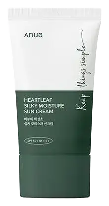 Anua Heartleaf Silky Moisture Sun Cream SPF 50+