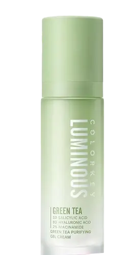 Colorkey Luminous Green Tea Purifying Gel Cream