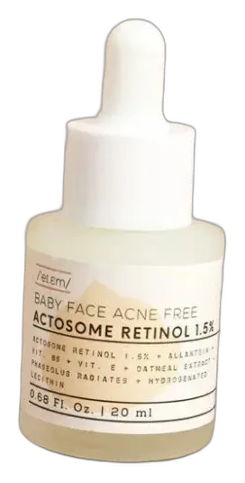 Eiem Beauty Baby Face Serum With 1,5% Actosome Retinol