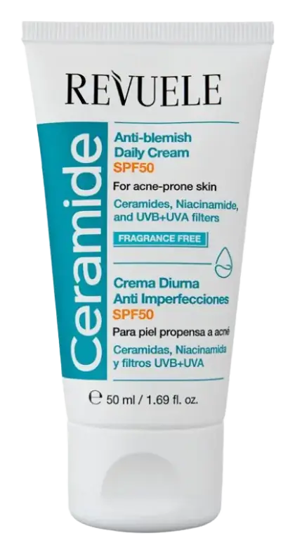 Revuele Ceramide Anti-Blemish Daily Cream SPF 50