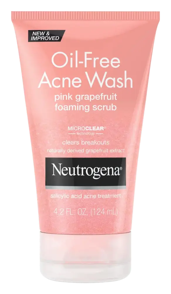 Neutrogena Oil-Free Acne Wash Pink Grapefruit Foaming Scrub