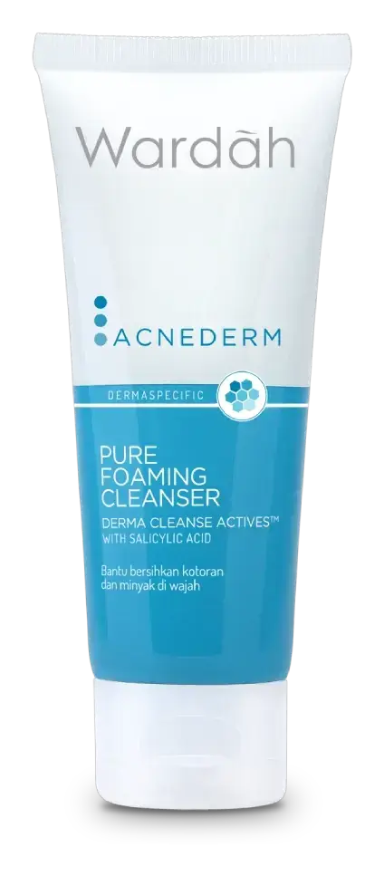 Wardah Acnederm Pure Foaming Cleanser
