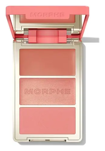 Morphe Cheek Thrills Multi-Finish Face Trio Beach Bonfire