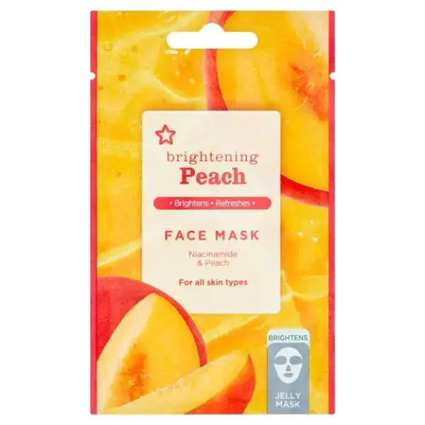 Superdrug Brightening Peach Face Mask