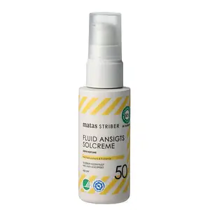 Matas Striber Fluid Ansigtssolcreme SPF 50 Uden Parfume