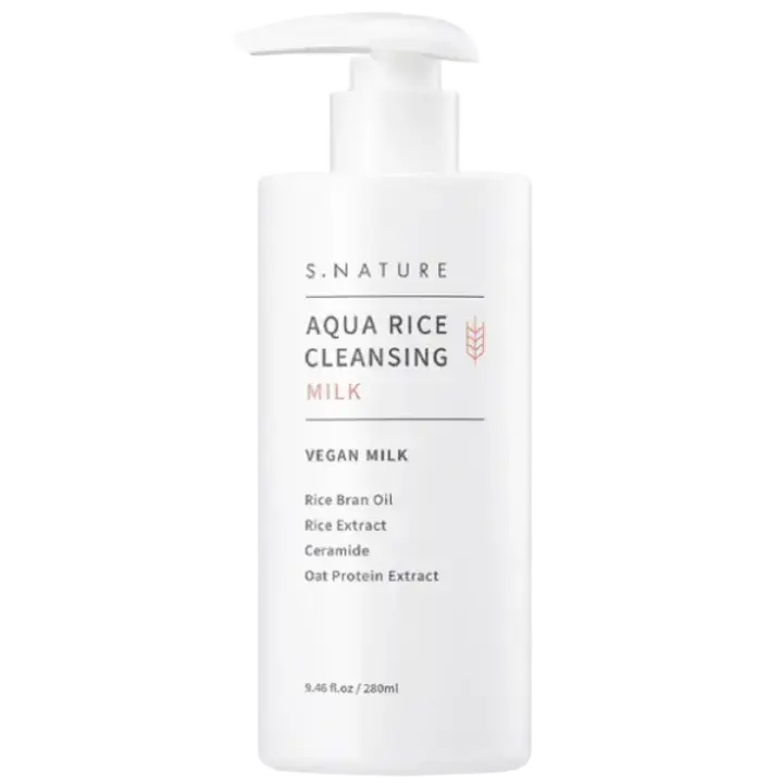 S.NATURE Aqua Rice Cleansing Milk