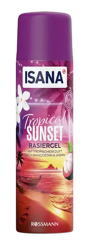 ISANA Rasiergel Tropical Sunset