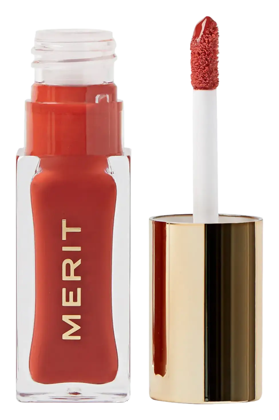 Merit Beauty Shade Slick Classics Tinted Lip Oil Cara Cara