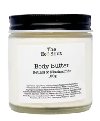 The Eco Shift Body Butter With Retinol & Niacinamide