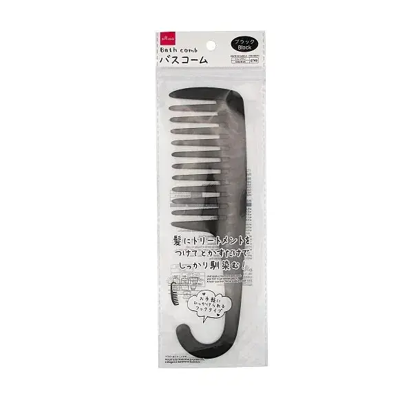 Daiso Bath Comb Black