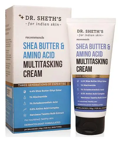 Dr. Sheth's Shea Butter & Amino Acid Multitasking Cream