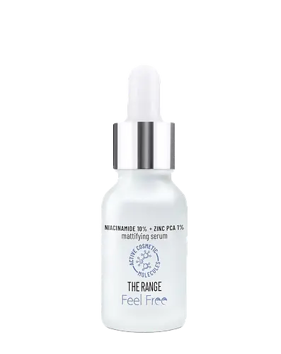 Feel Free The Range Niacinamide 10% + Zinc PCA 1%  Mattifying Serum