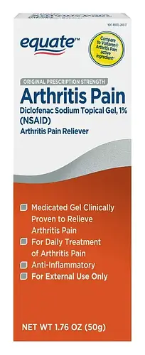 Equate Diclofenac Sodium Arthritis Pain Reliever Gel