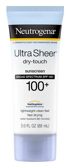 Neutrogena Ultra Sheer Dry-Touch Sunscreen SPF 100+