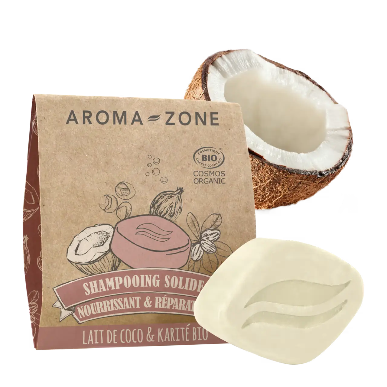 Aroma-Zone Shampoing Solide Nourrissant & Réparateur