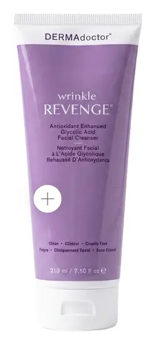 DERMAdoctor Wrinkle Revenge Antioxidant Enhanced Glycolic Acid Facial Cleanser