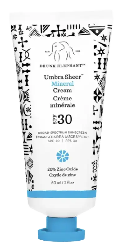 Drunk Elephant Umbra Sheer Mineral Cream SPF 30/PA+++