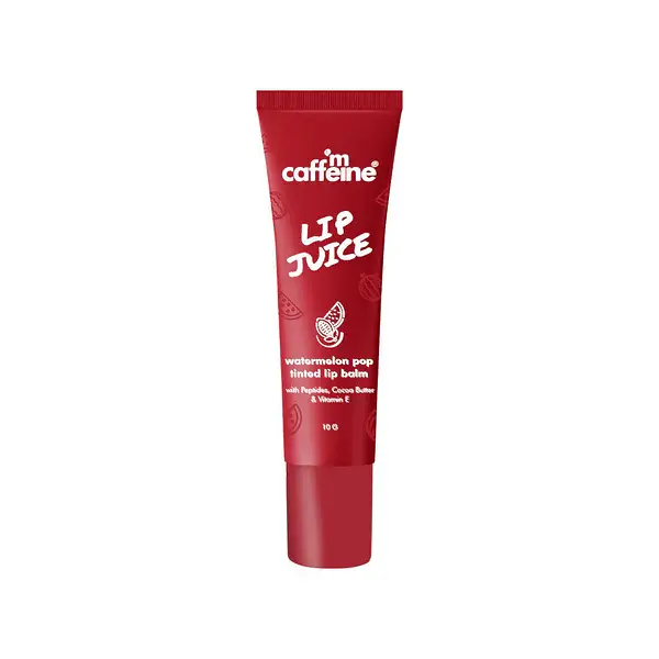 mCaffeine Lip Juice Tinted Lip Balm Watermelon Pop