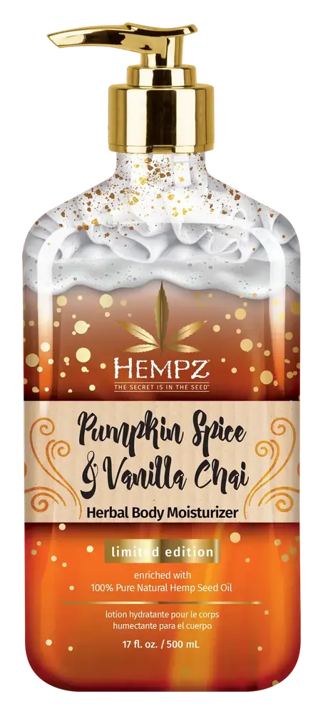 Hempz Pumpkin Spice & Vanilla Chai Herbal Body Moisturizer