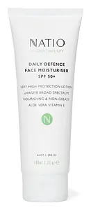 Natio Aromatherapy Daily Defence Face Moisturiser SPF 50+