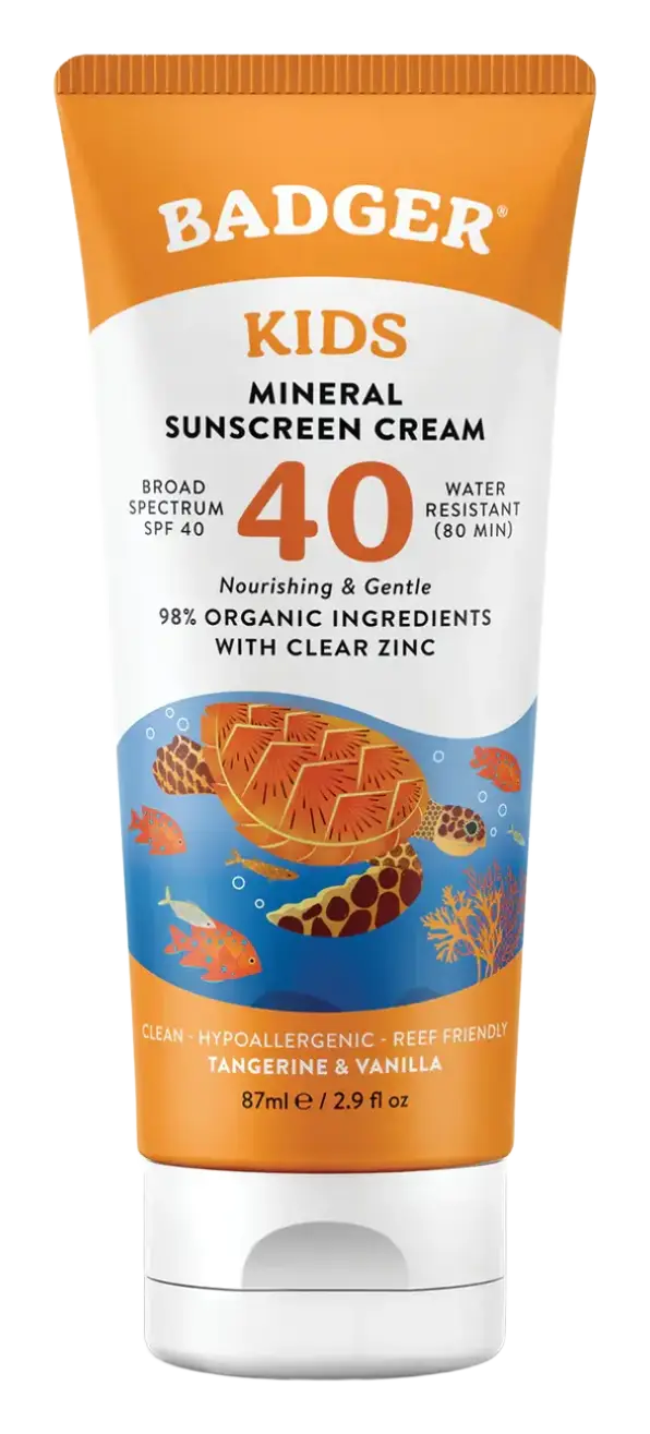 Badger Kids Mineral Sunscreen Cream SPF 40