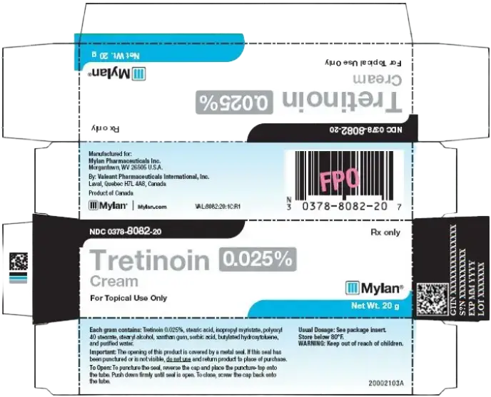 Viatris Tretinoin Cream 0.025%